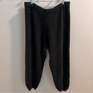 Skims Black Cozy Knit Jogger Pants Size 2X / 3X